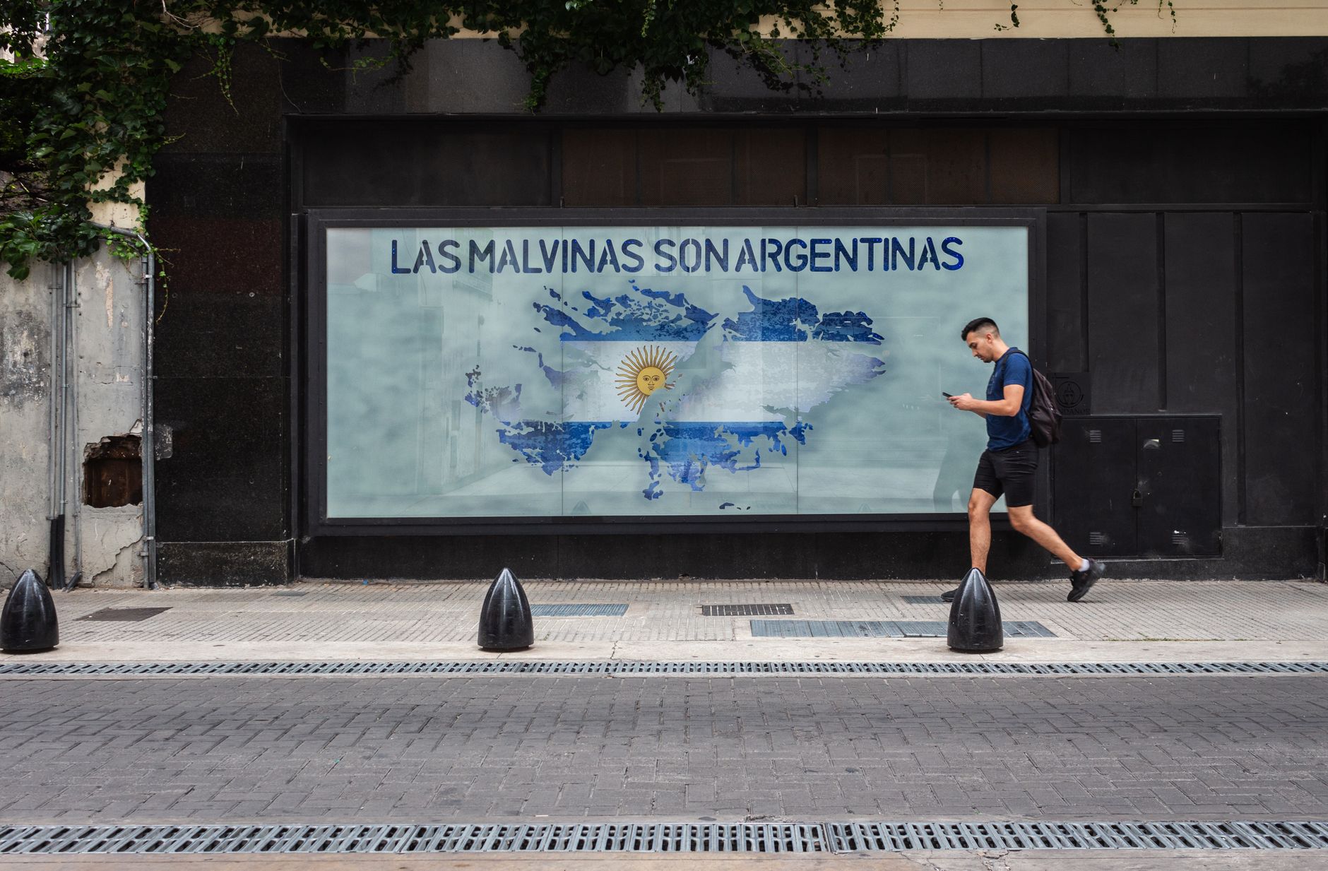 Vereda en Buenos Aires